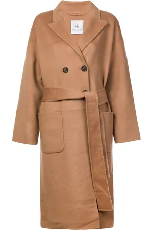 ANINE BING Cappotto doppiopetto con cintura