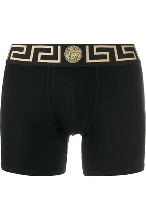 VERSACE Boxer con bordo Greca