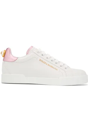 Dolce & Gabbana Sneakers Portofino con finte perle
