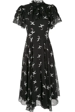 Macgraw Abito Flight Bird Print