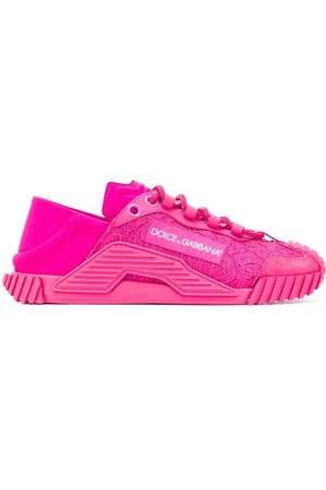 Dolce & Gabbana Donna Sneakers senza lacci - Sneakers senza lacci NS1 - Rosa
