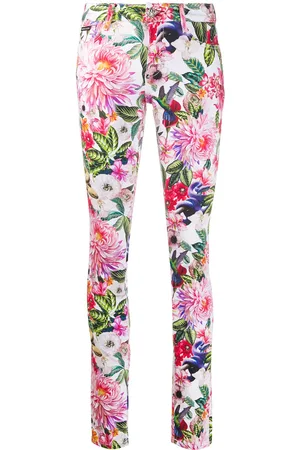 Philipp Plein Jeans skinny a fiori