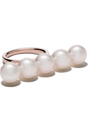 Tasaki Anello in oro 18kt Collection Line Balance Signature