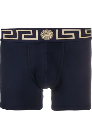 VERSACE Boxer con bordo Greca