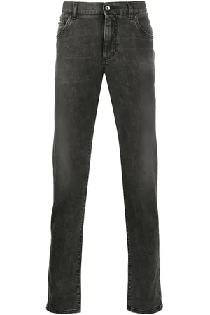 Dolce & Gabbana Jeans slim con effetto vissuto