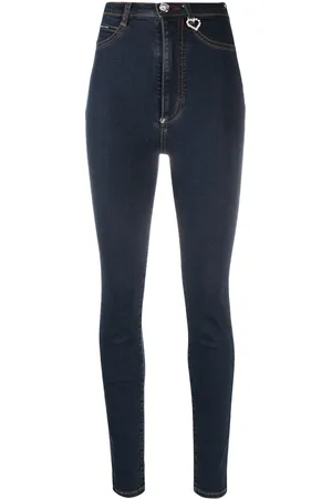 Philipp Plein Jeggings a vita alta