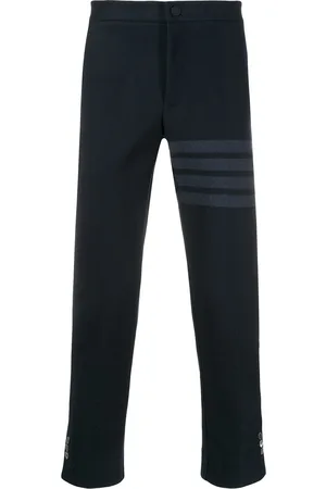 Thom Browne Pantaloni slim con dettaglio a 4 righe