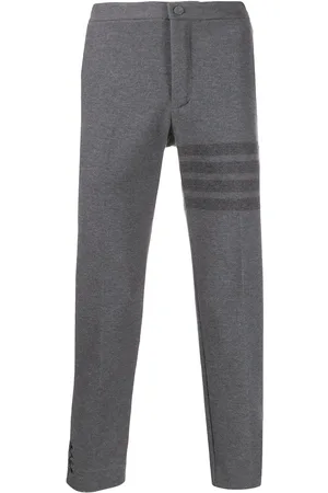 Thom Browne Pantaloni slim con dettaglio a 4 righe