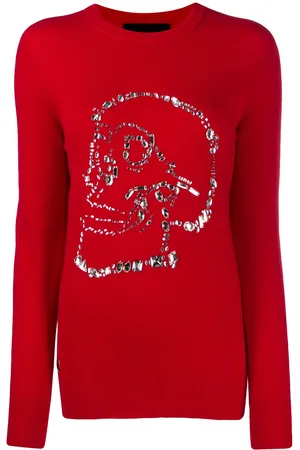 Philipp Plein Maglione con cristalli