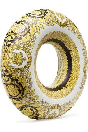 VERSACE Ciambella gonfiabile con motivo barocco
