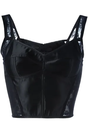 Dolce & Gabbana Lace detail cropped top