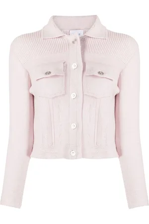 Barrie Cardigan oversize con pannello a coste