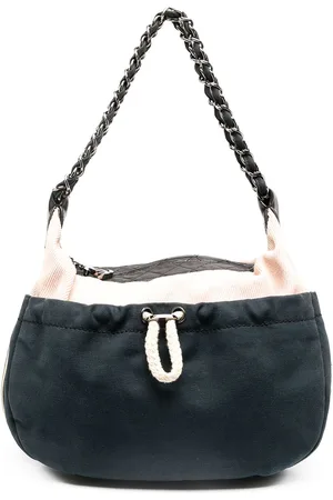 CHANEL Borsa a spalla con logo CC 2004-2005