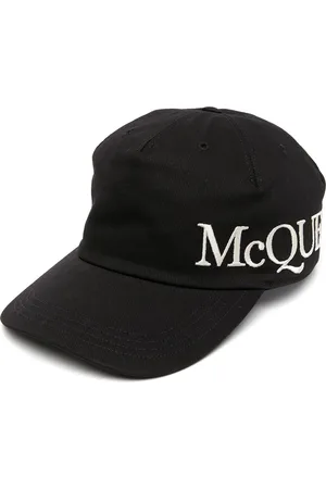 Alexander McQueen Cappello da baseball con ricamo