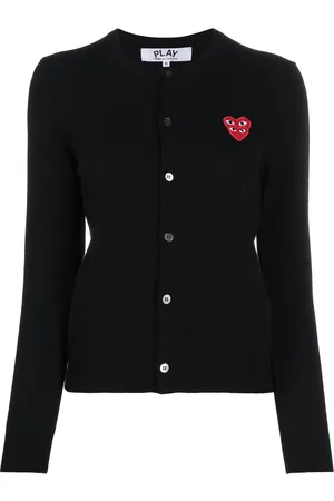 Comme des Garçons Cardigan con applicazione