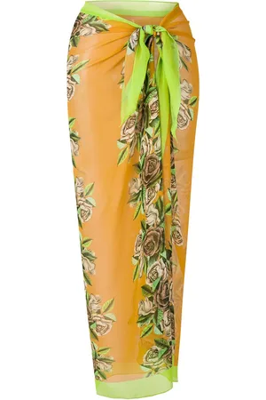 AMIR SLAMA Sarong con stampa