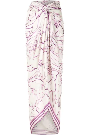 AMIR SLAMA Sarong con stampa