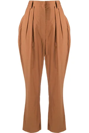 Nanushka Pantaloni crop Reya