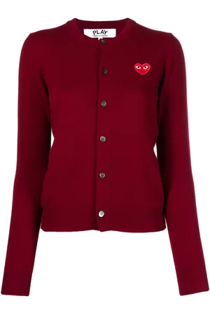 Comme des Garçons Cardigan con motivo jacquard
