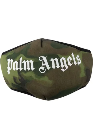 Palm Angels Mascherina con stampa camouflage