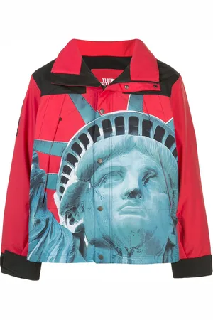 Supreme Giacca a vento con stampa x The North Face
