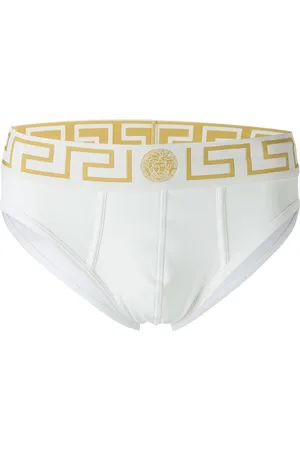 VERSACE Slip Medusa con stampa