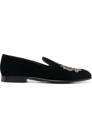 Dolce & Gabbana Slippers Leonardo con ricamo