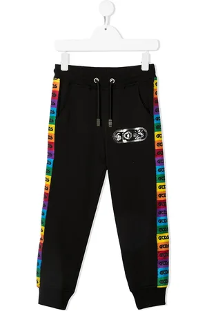 GCDS Pantaloni sportivi con banda logo