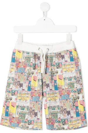 Lanvin Shorts sportivi con stampa