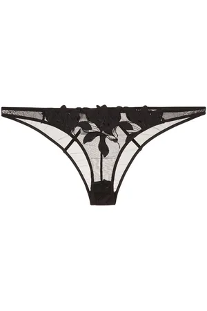 FLEUR DU MAL Slip Lily con ricamo