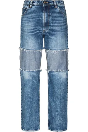 Maison Margiela Jeans boyfriend a vita alta