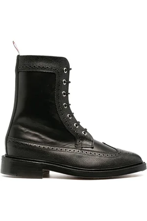 Thom Browne Stivaletti con dettaglio brogue