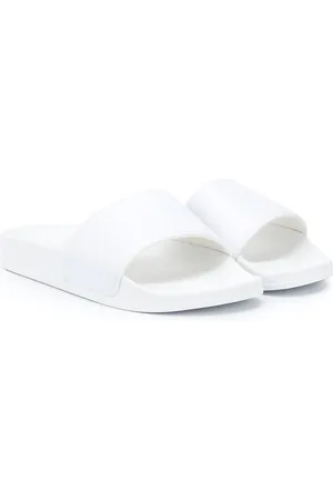 Balmain Slides con logo goffrato