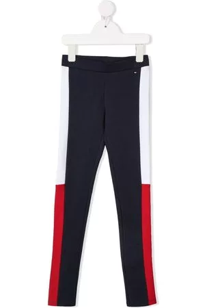 Tommy Hilfiger Pantaloni sportivi - Pantaloni sportivi con banda laterale - Blu