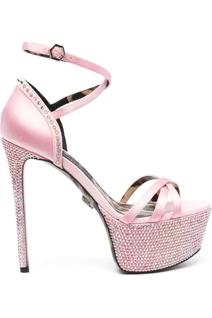 Philipp Plein Sandali con plateau