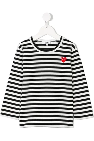 Comme des Garçons T-shirt con motivo a strisce