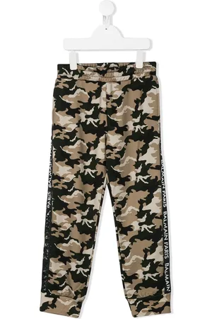 Balmain Pantaloni sportiva con stampa camouflage