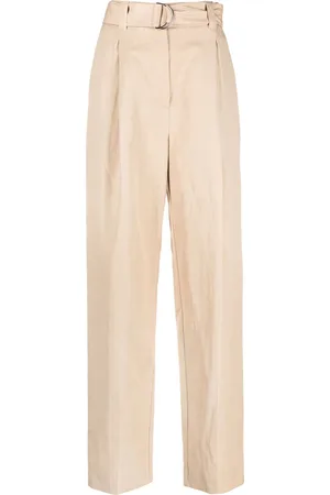 Msgm Pantaloni dritti con cintura