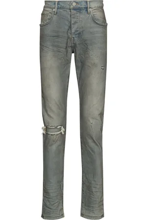 Purple Brand Jeans con effetto vissuto