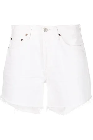 AGOLDE Shorts denim a vita alta Parker