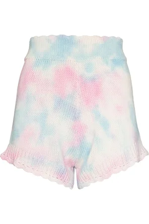 LOVESHACKFANCY Short con fantasia tie dye Karissa