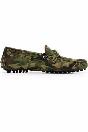 Scarosso Mocassini con stampa camouflage James