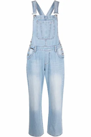 Philipp Plein Salopette con applicazione