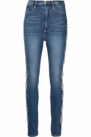 Philipp Plein Jeans skinny a vita alta