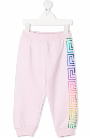 VERSACE Pantaloni sportivi con stampa