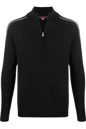 Perfect Moment Uomo Felpe - Maglione con zip - Nero