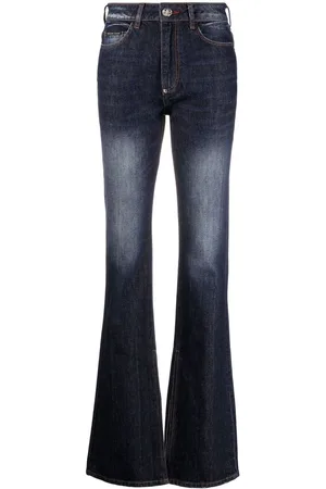 Philipp Plein Jeans svasati a vita alta
