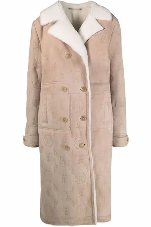 Philipp Plein Cappotto lungo goffrato
