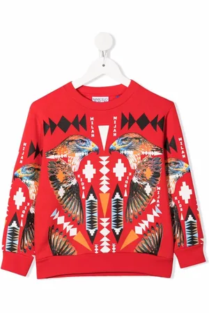 MARCELO BURLON Felpa con stampa