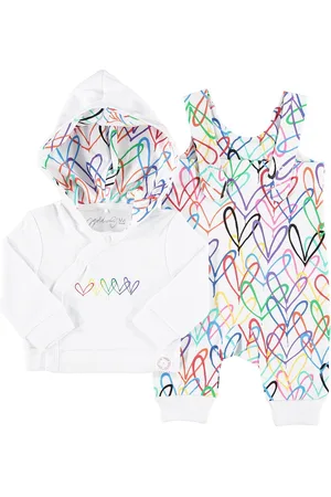 From Babies With Love Set salopette e felpa x James Goldcrown